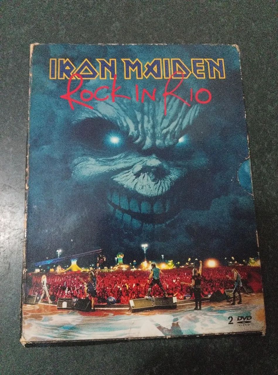 Dvd Iron Maiden Rock n Rio