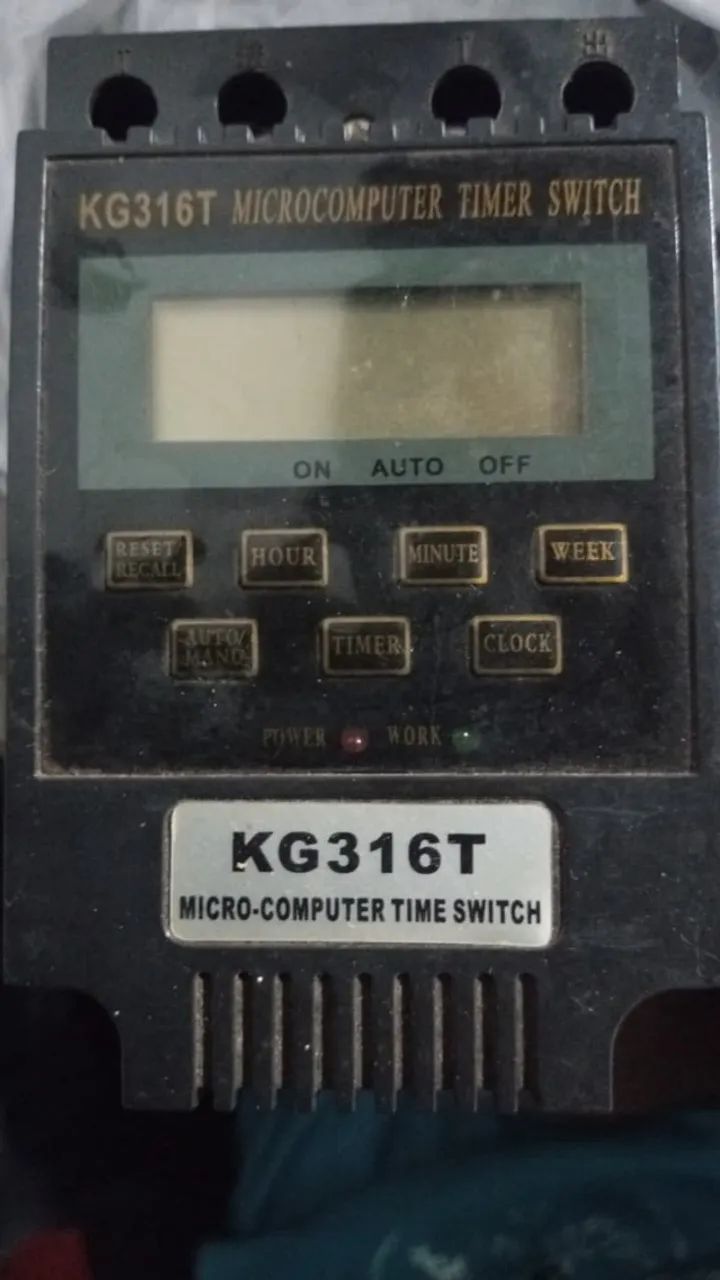 TEMPORIZADOR PARA AUTOMAÇÃO MICRO-COMPUTER TIMER SWITCH