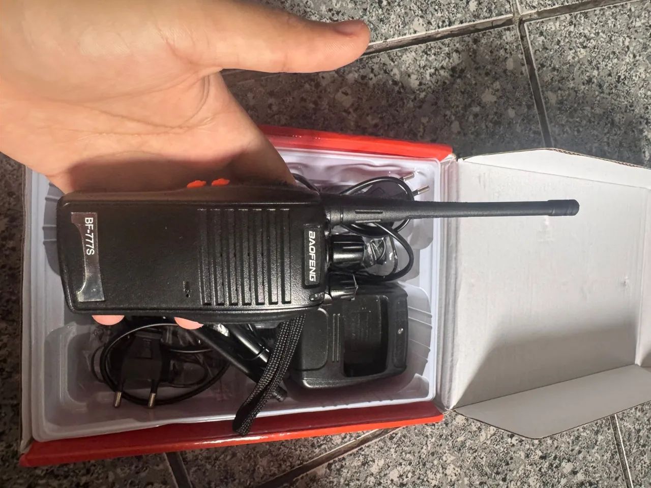 Rádio Comunicador Baofeng BF-777S (Par)<br>