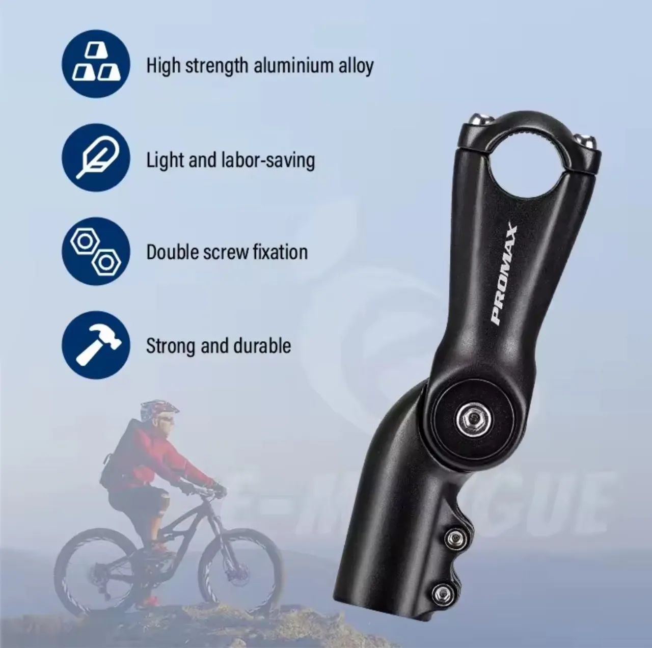 Mesa de Guidão Ajustável PROMAX - Ciclismo - Foto 5