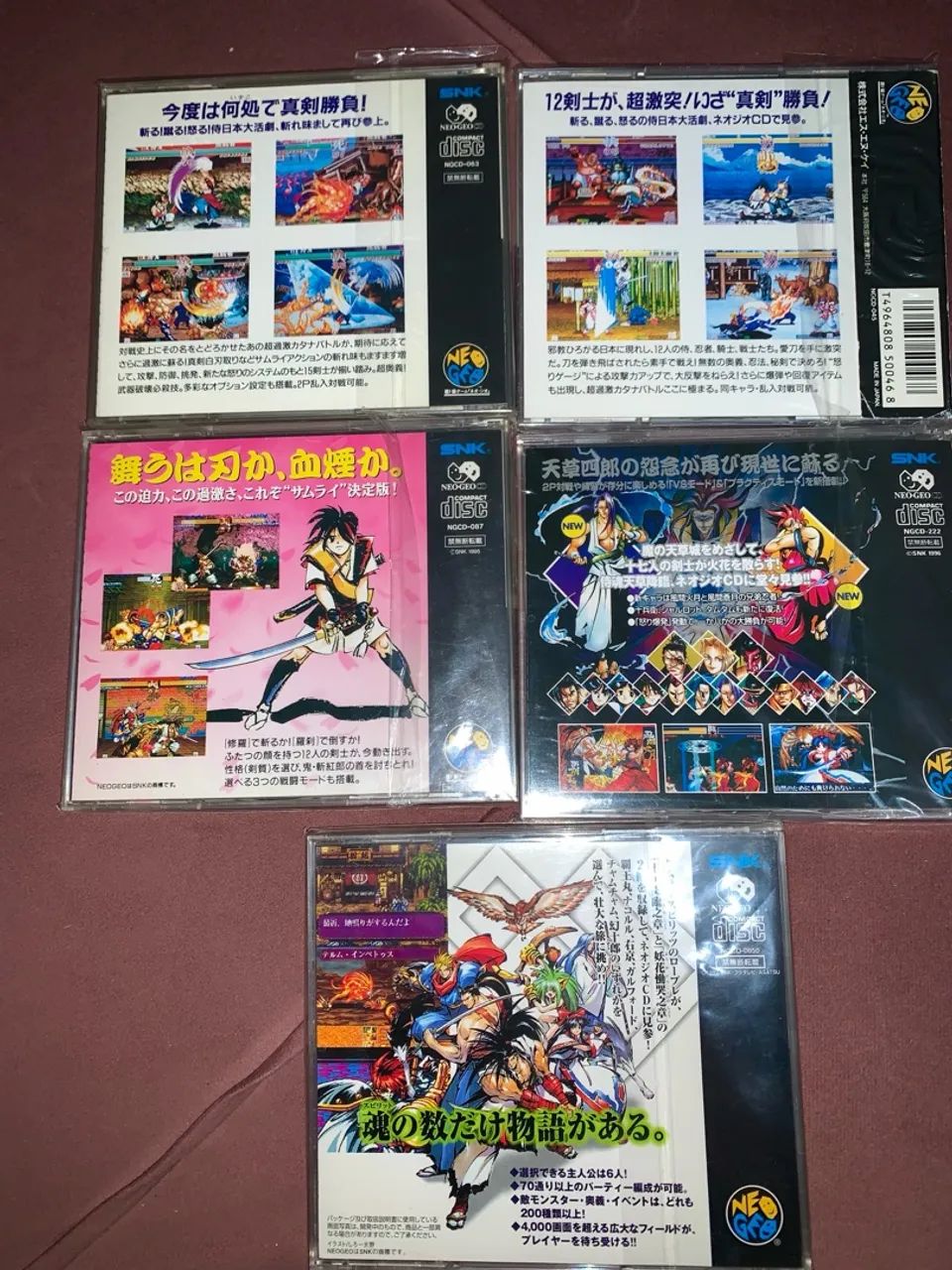 Coleção Samurai Shodown Neo Geo CD - Foto 2