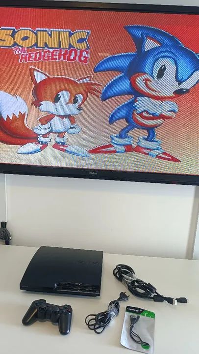 PS3 SLIM MODELO JAPONÊS RARO (FAÇO ENVIO) - Foto 6