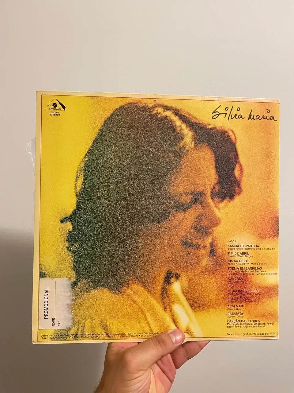 Silvia Maria - Coragem (1981) LP Vinil - Foto 3