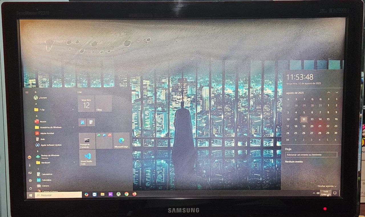Monitor Samsung P2370H 23 +Teclado e Mouse Microsoft  - Foto 2