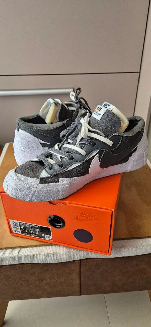Tênis Nike Blazer low Sacai - Foto 3