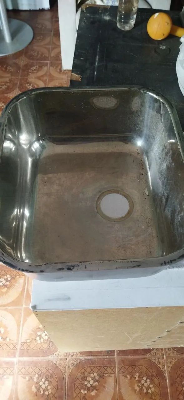 Cuba de Pia em Inox Tramontina 