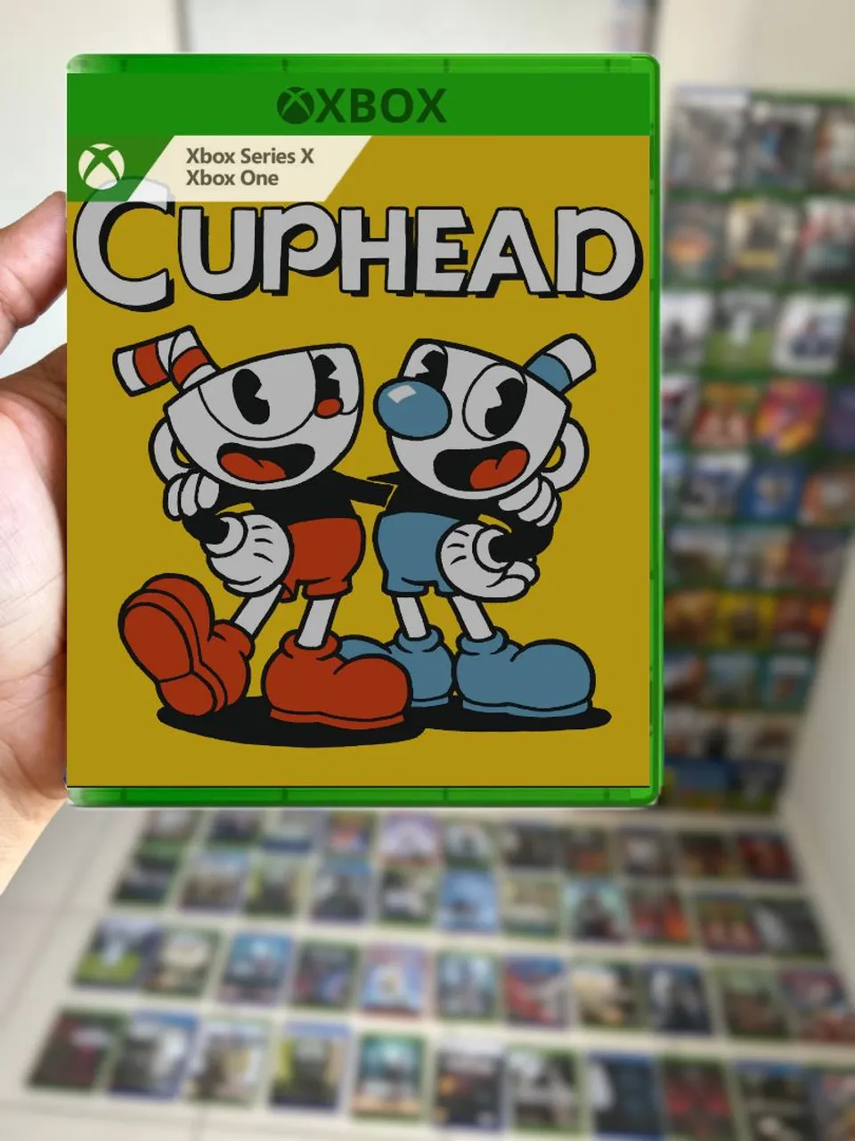 Cuphead jogo xbox one series