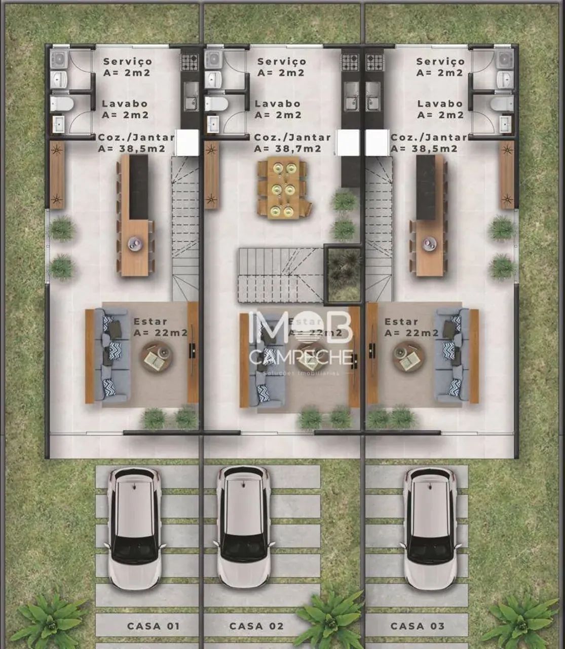 Casa com 3 pavimentos na praia dos Ingleses - Foto 5
