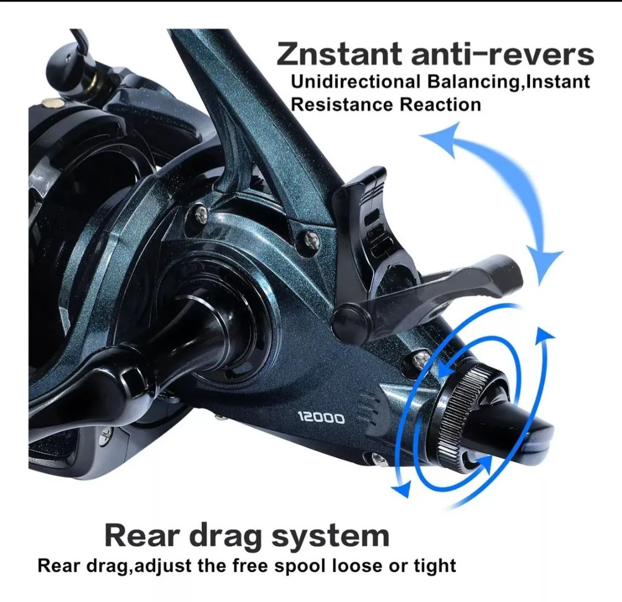Molinete de pesca surfcasting Sougayilang DYD 12 000 - Foto 4