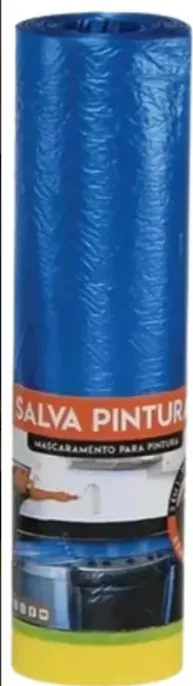 6 UNID Salva Pintura Reforma 20m X 1,40cm - Salvabras