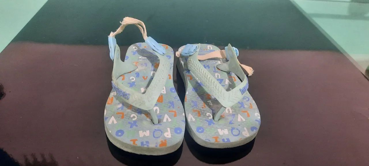 Chinelo baby Havaianas- Tamanho 22
