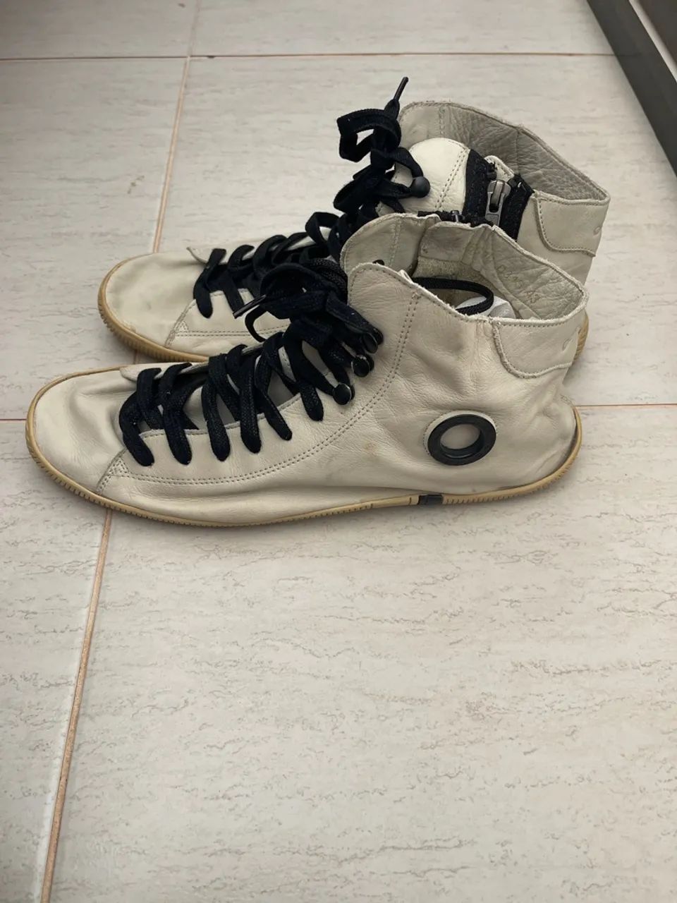 Tênis Osklen Couro off white - Foto 2