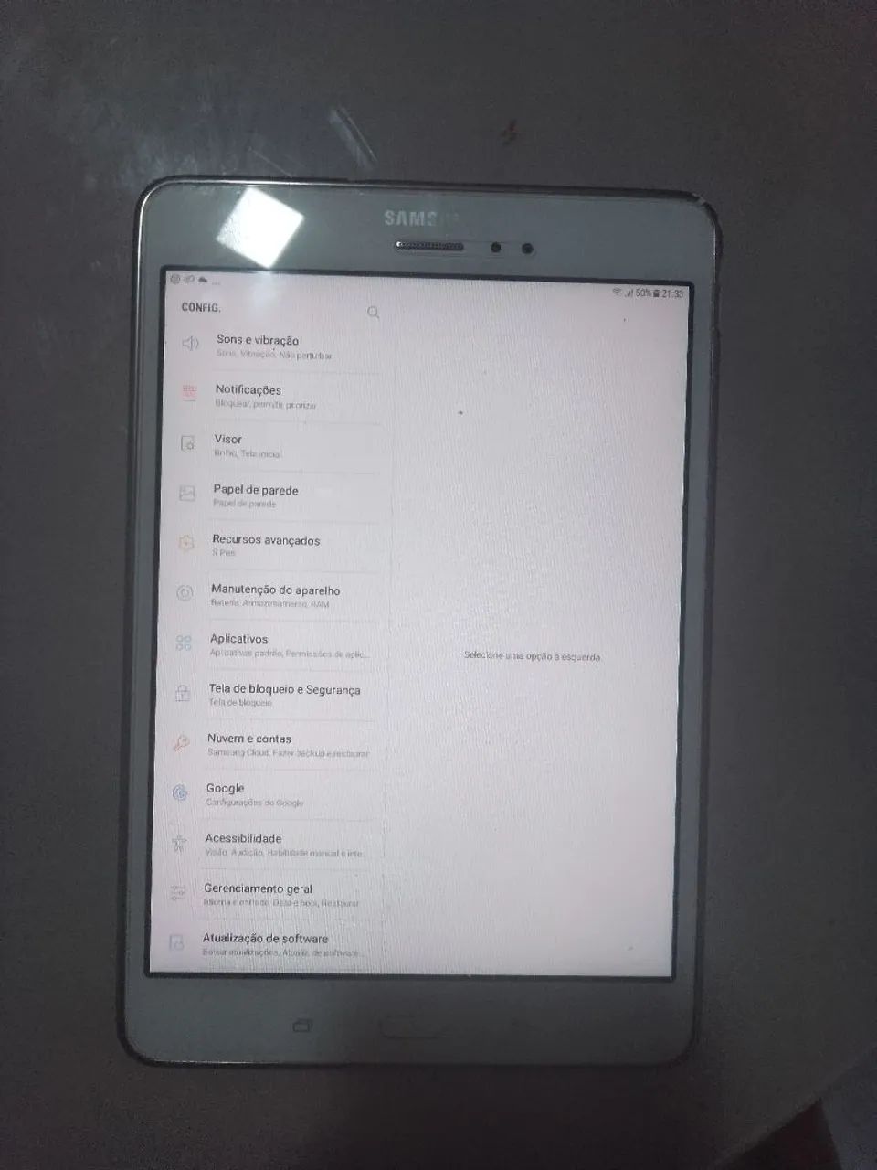 Tablet Galaxy tab A