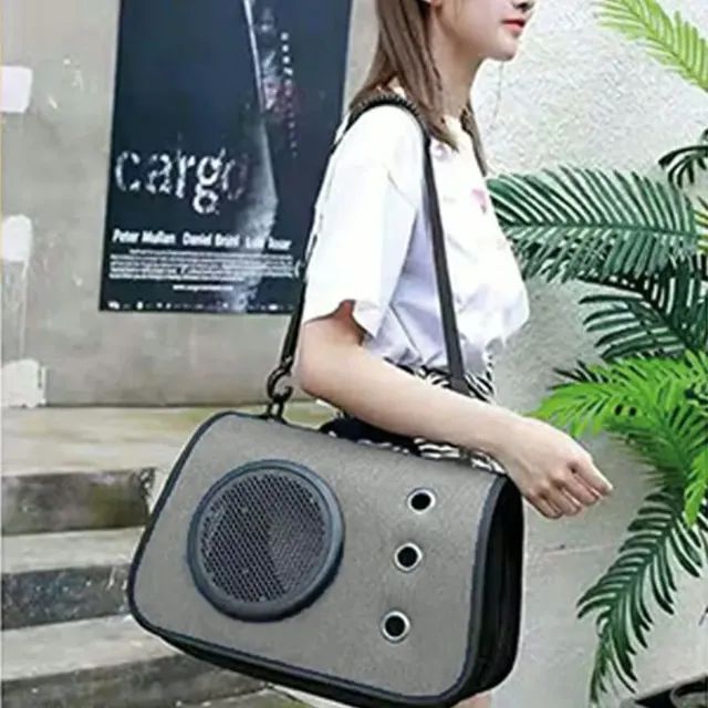 Bolsa de Transporte Pet Premium Pequena com Visor de Acrílico - Foto 4