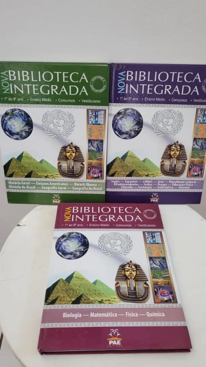 Livros biblioteca integrada 