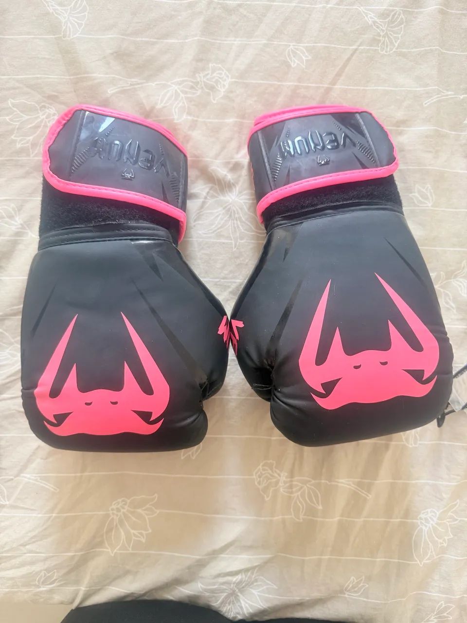 Luvas de boxe Rosa Venum - Foto 5