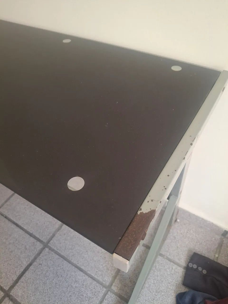 Mesa de escritório de vidro  - Foto 2