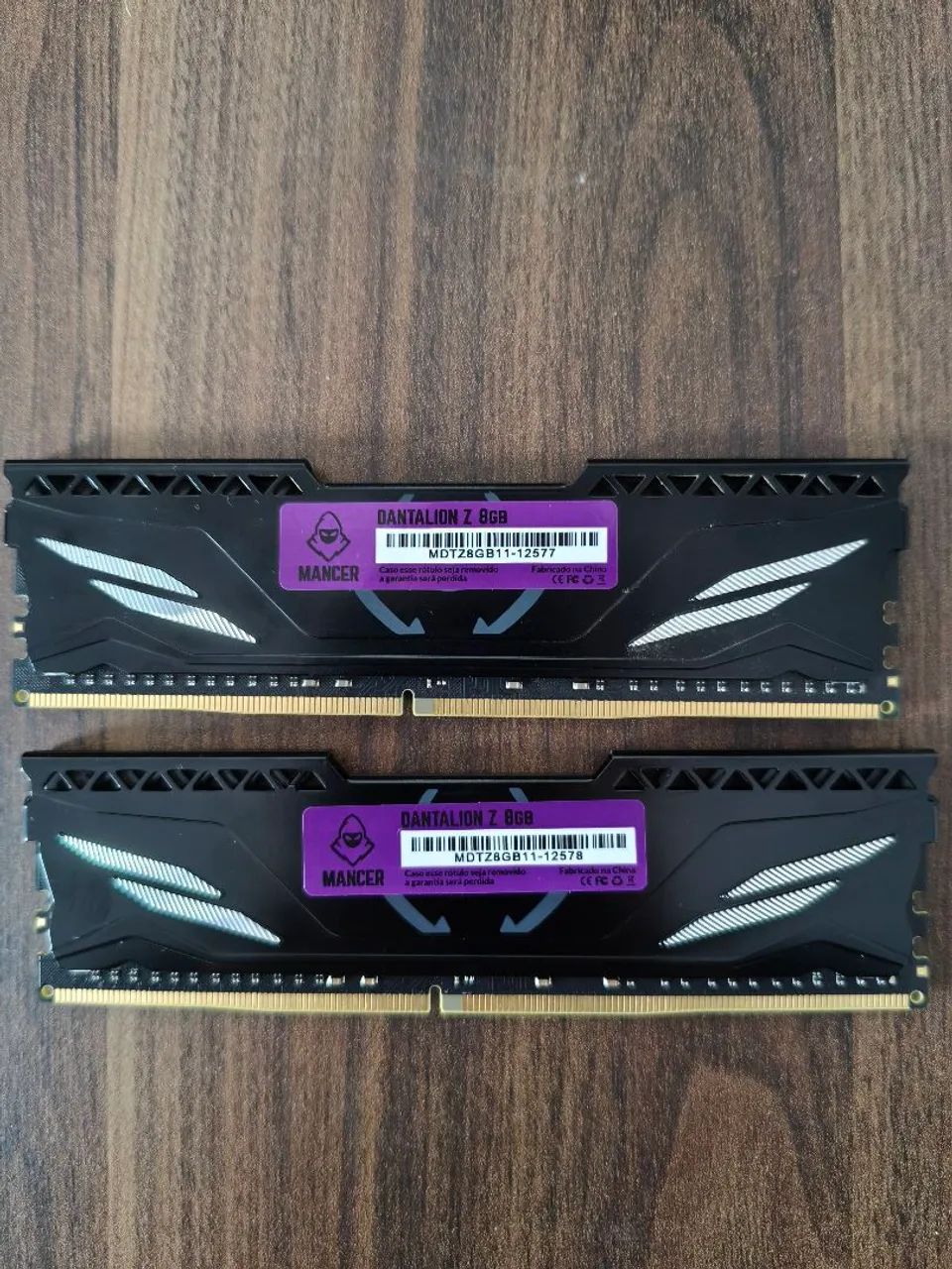 Memória ram ddr4 2x8gb 