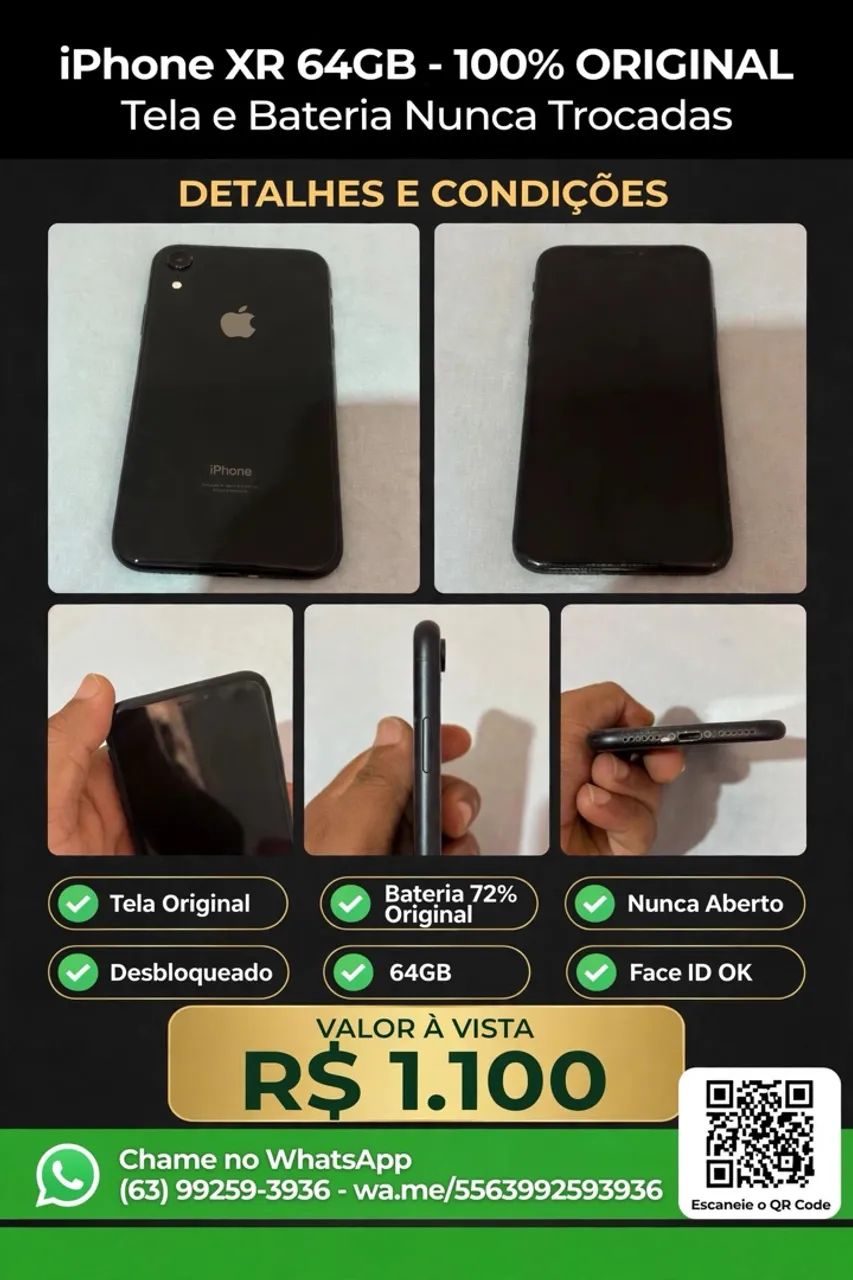 IPHONE XR 64gb 