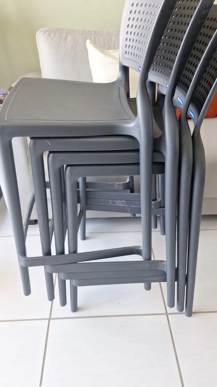 Banqueta Alta Tramontina 