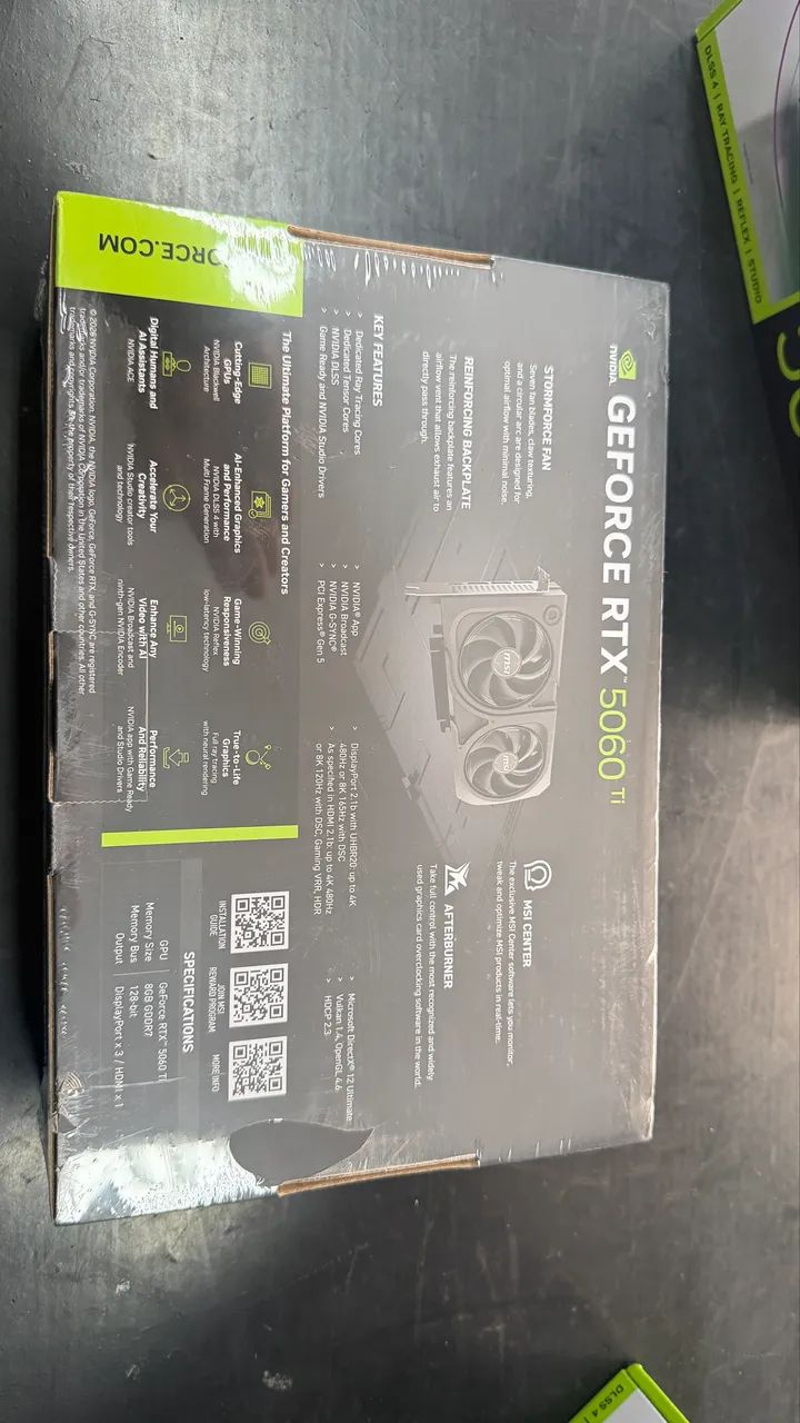 Placa de vídeo NOVA rtx 5060ti 8 gb 1 ANO DE GARANTIA  - Foto 4