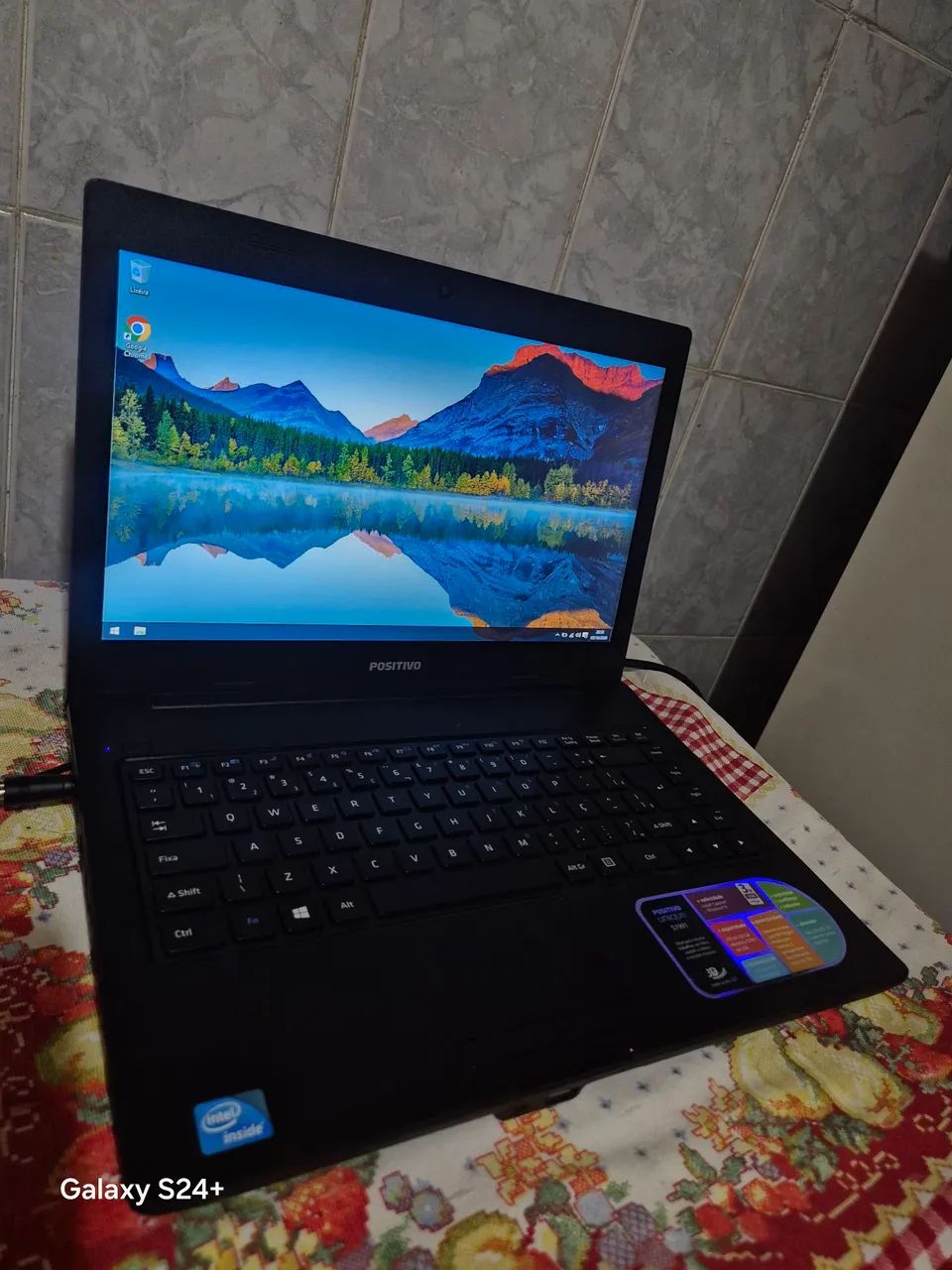 Notebook positivo dual core novíssimo tudo ok
