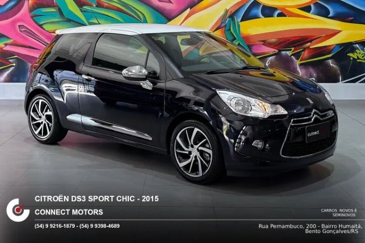 Citroën Ds3 DS3 Sport Chic 1.6 TB 16V 3p Mec. 2015