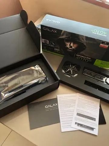 Placa de Vídeo RTX 4070 Ti Galax SG 12GB - Completa com Caixa e Garantia - Foto 6
