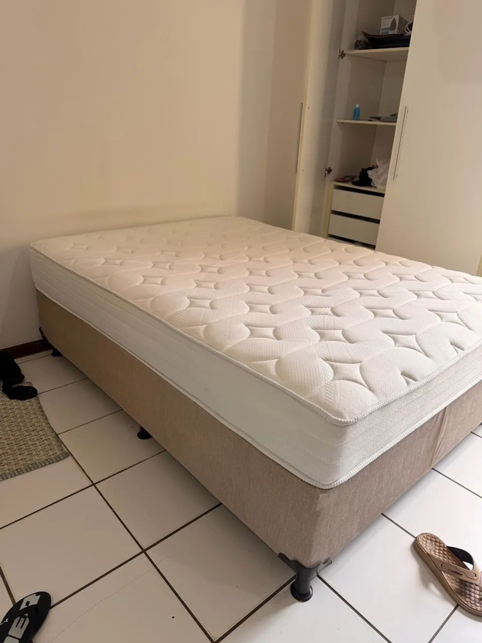 Cama box queem probel