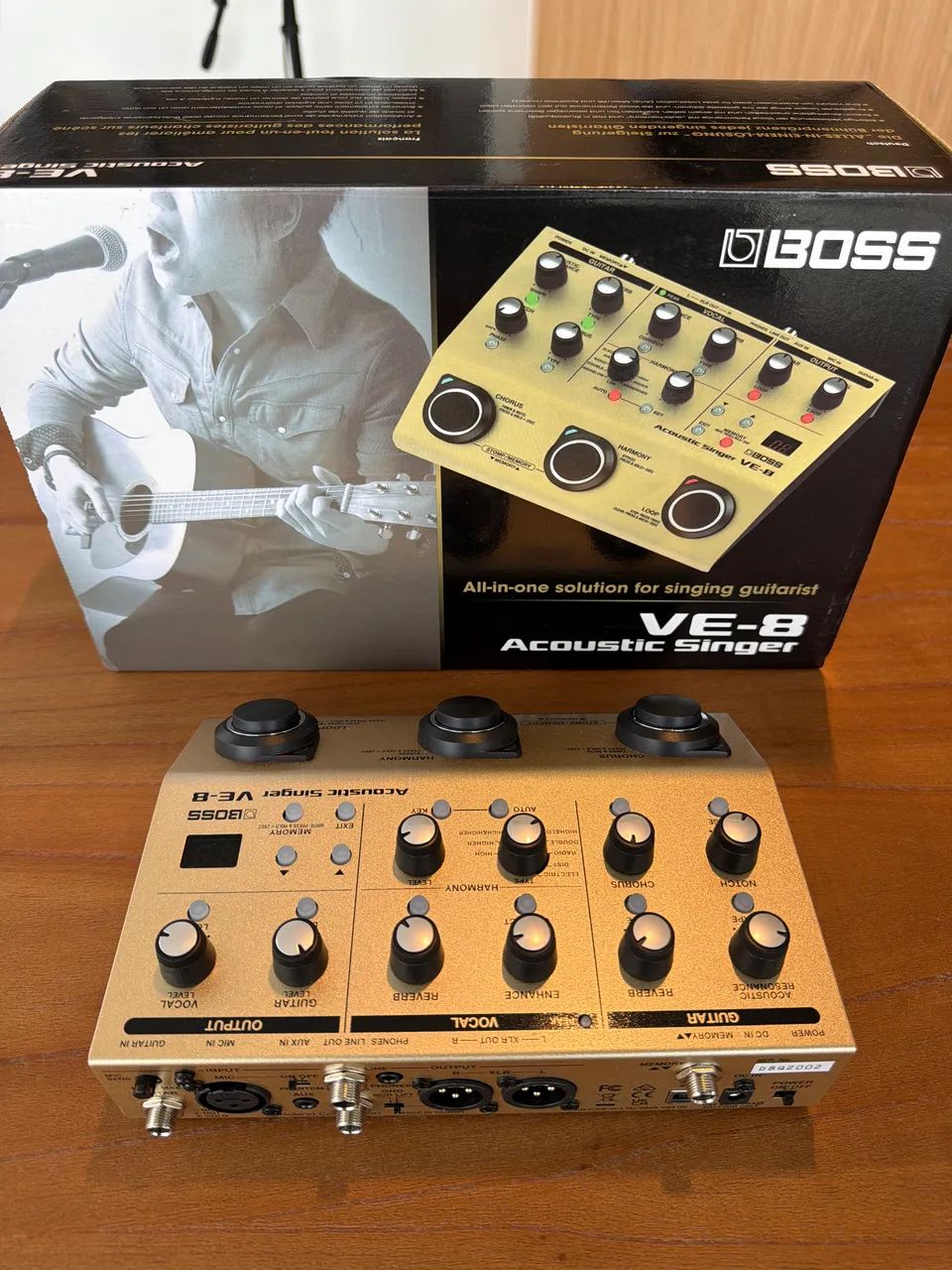 Pedal Boss Acoustic Singer VE-8 - Instrumentos musicais - Cidade