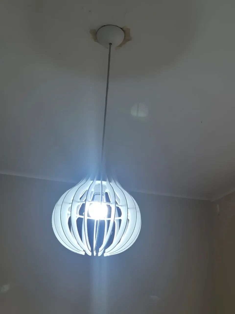 3 Luminárias de Teto em Ótimo Estado - Aceito Ofertas