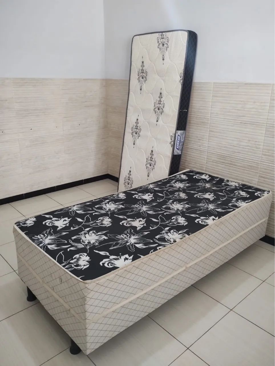 Cama box solteiro sem colchão  - Foto 4