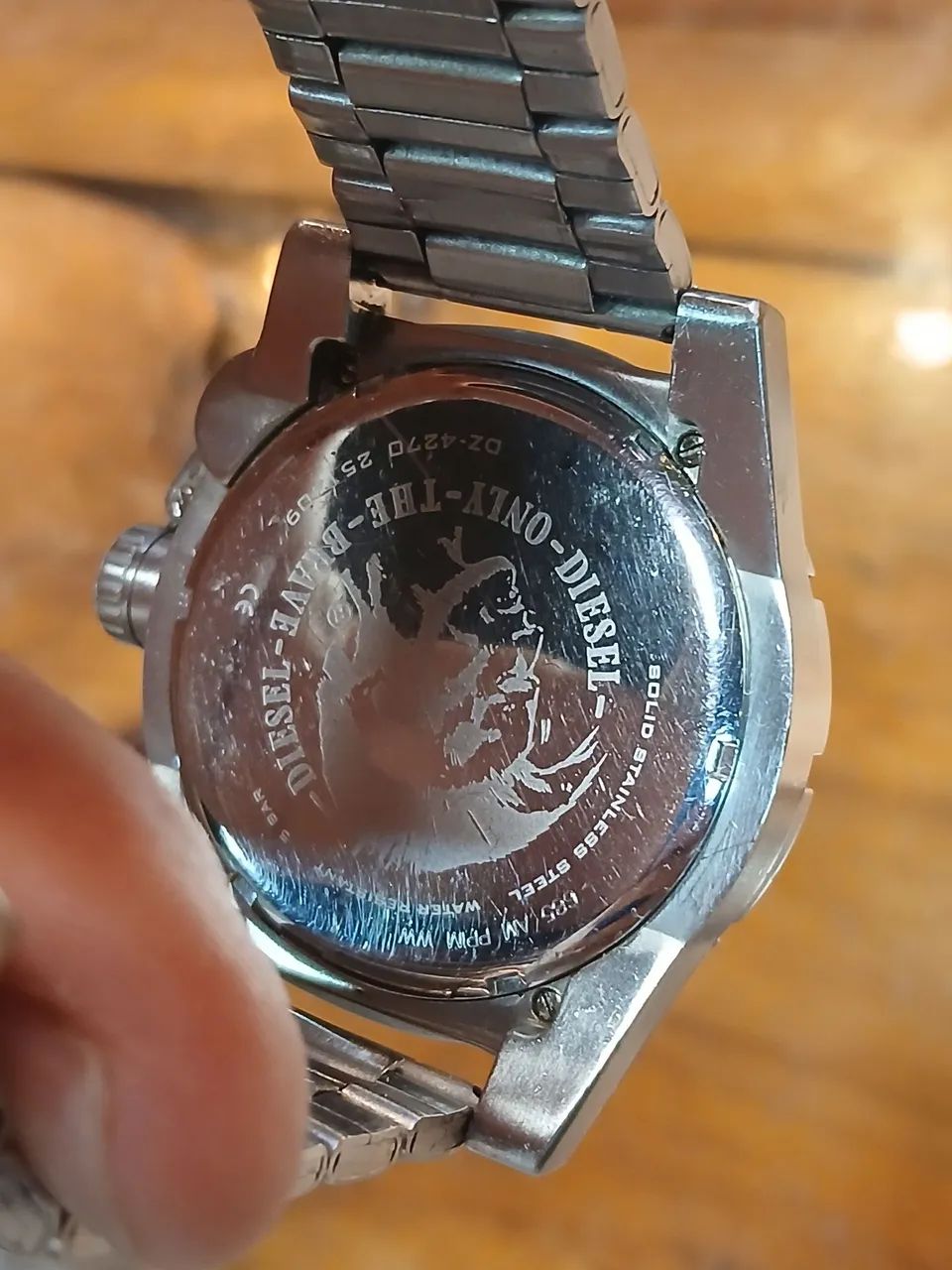 relógio masculino é o modelo Diesel DZ4270 - Foto 3