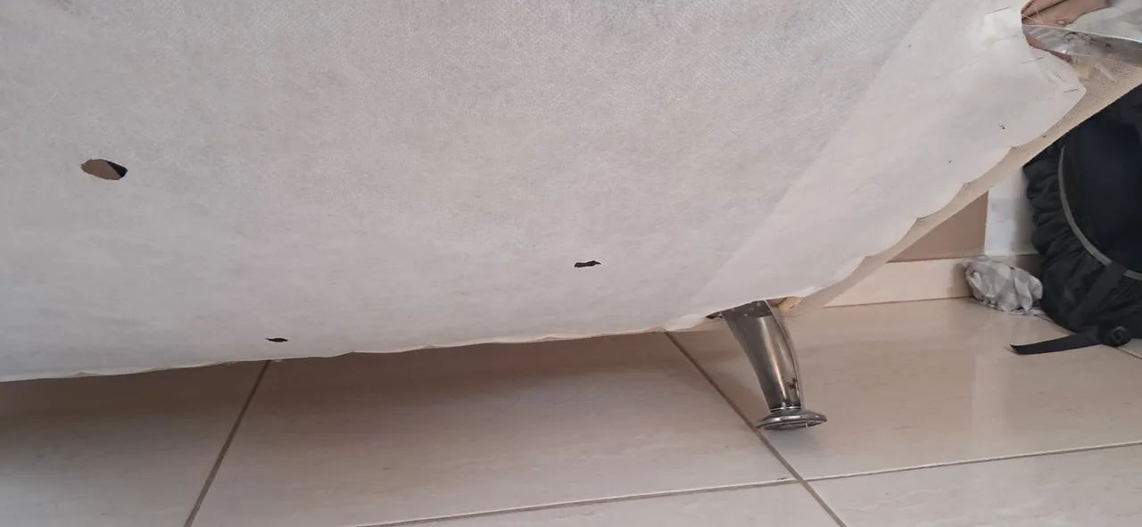 SOFÁ 2 E 3 LUGARES BEGE - Foto 3