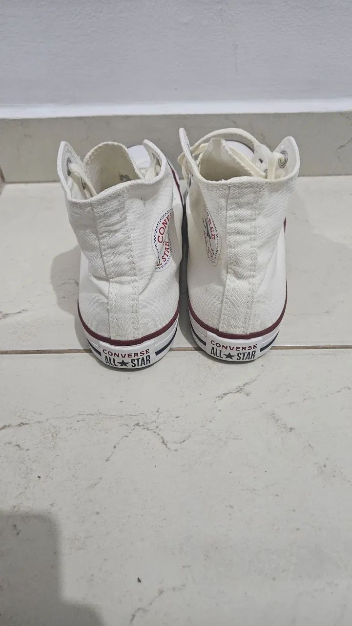 Tênis Converse All Star Branco número 36 - Foto 3