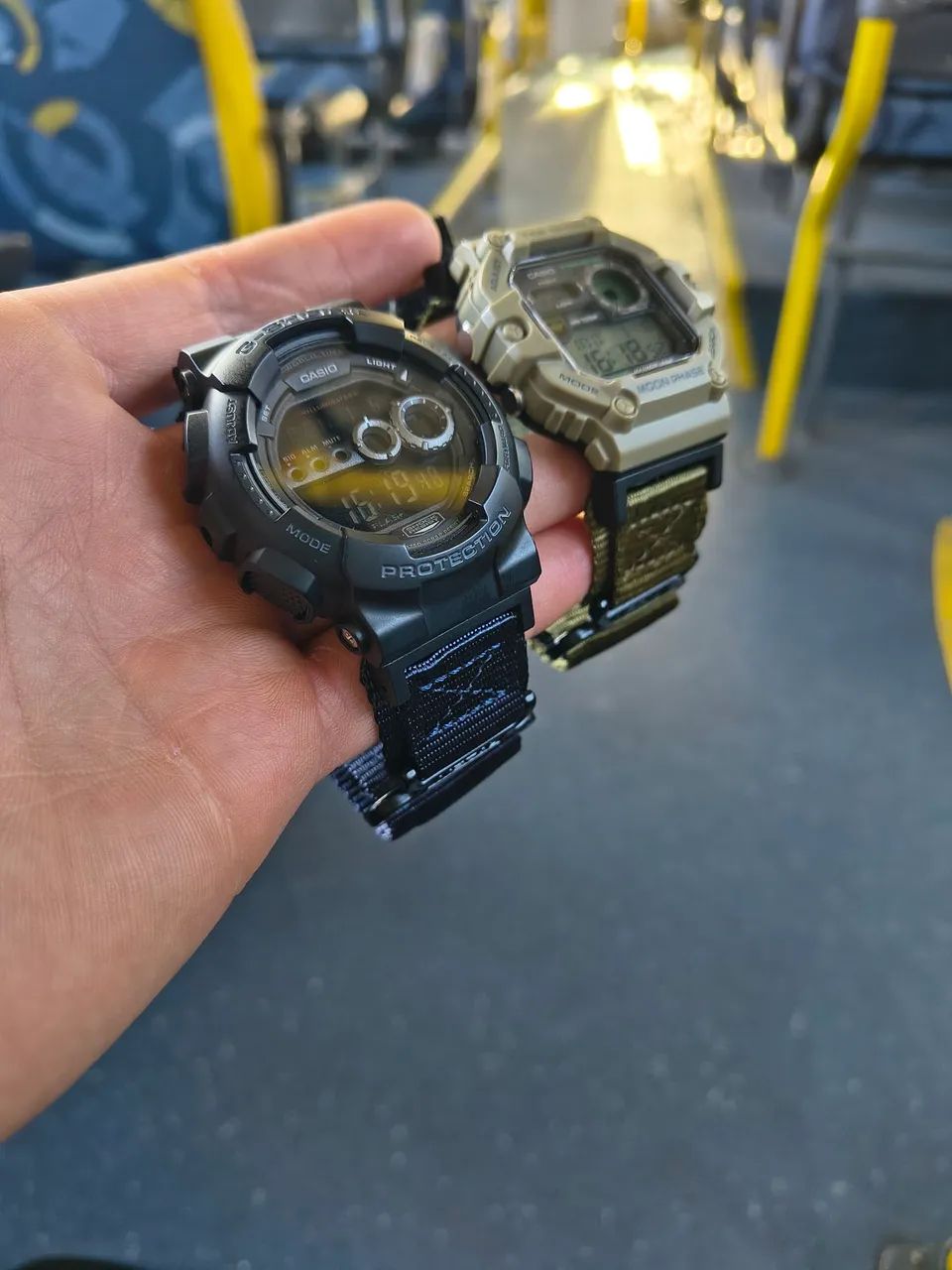G shock pulseira tática( Azul escuro)
