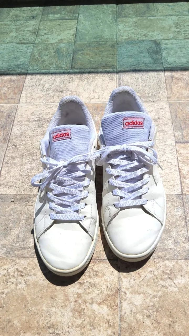Tênis adidas casual branco - Foto 2