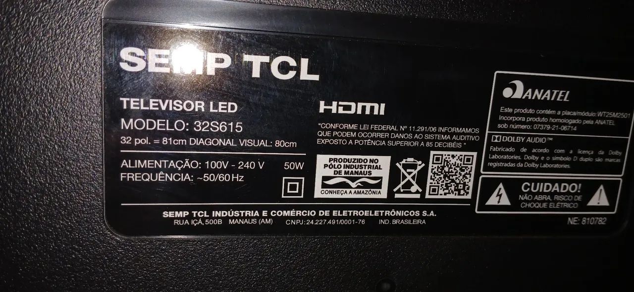 Vendo TV TCL 32 polegadas  - Foto 5