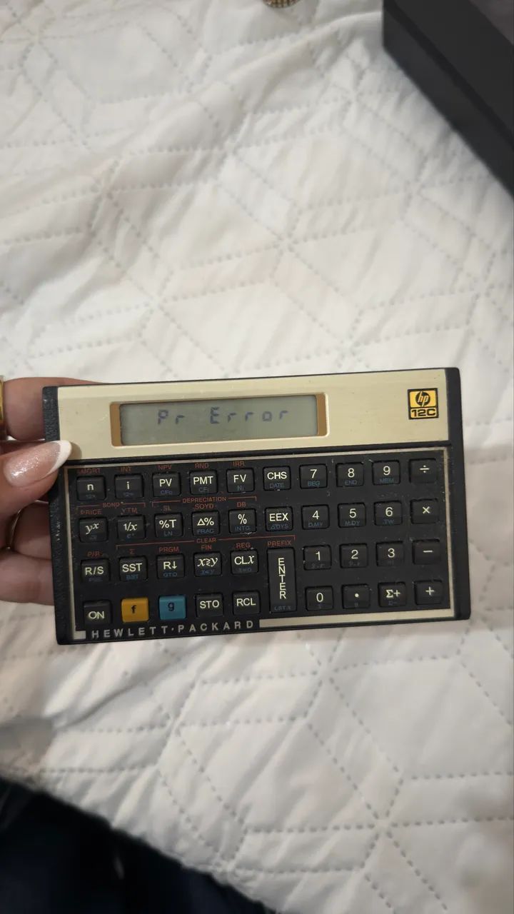 CALCULADORA HP NOVA