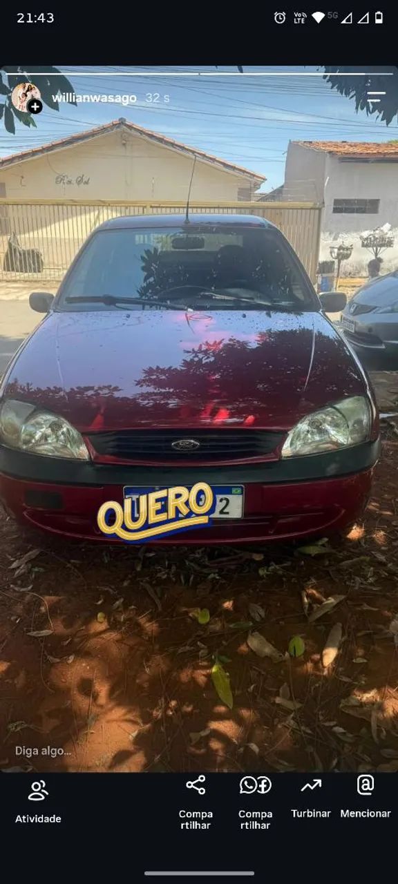 Ford Fiesta Street 1.6 8V 95cv 5P 2002