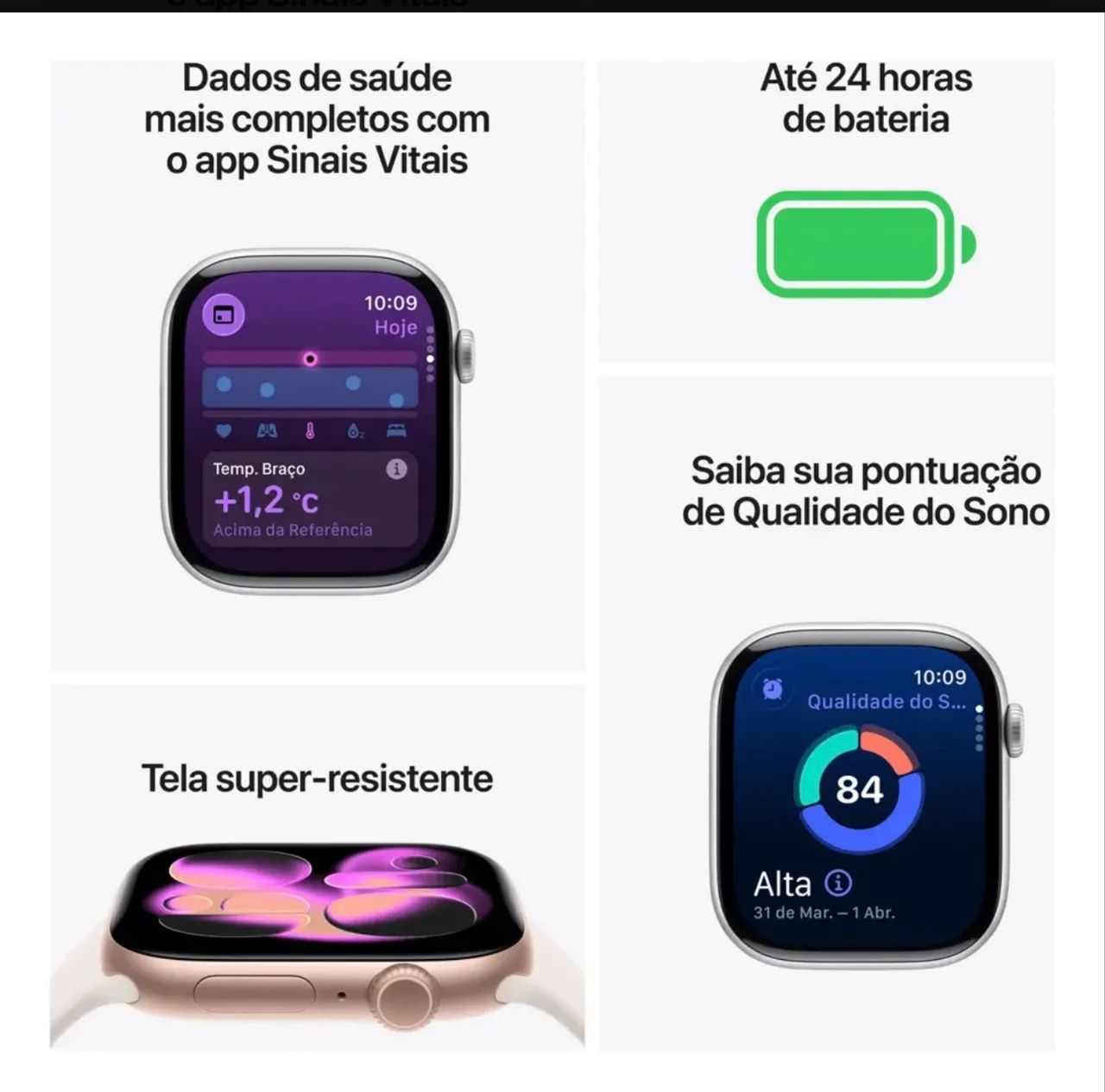 Apple Watch 11 dois meses de uso impecável  - Foto 2