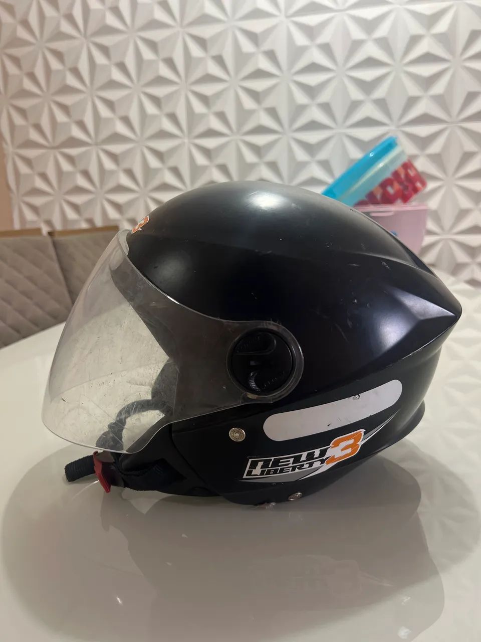 CAPACETE ABERTO
