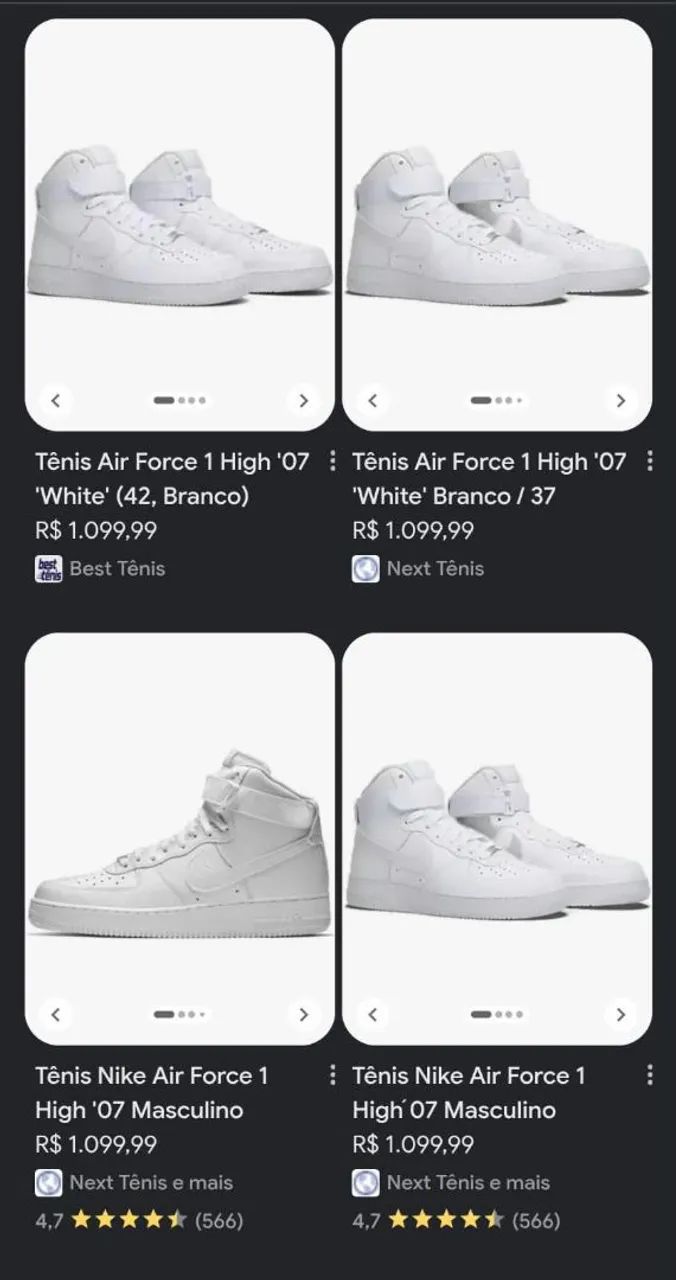 Tênis Nike Air Force 1 high - Foto 5