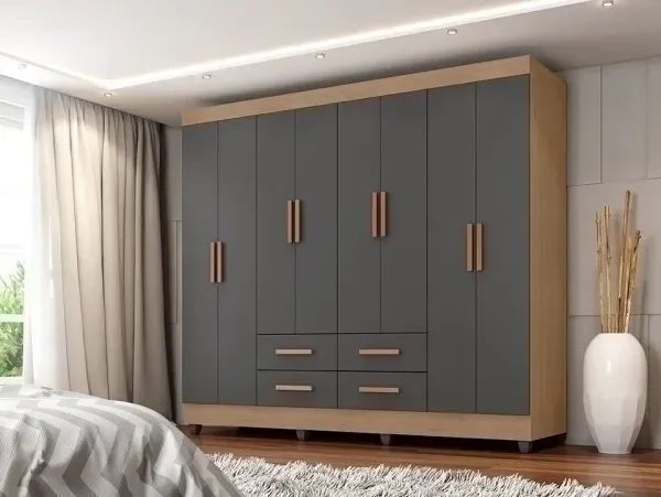 GUARDA ROUPA 8 PORTAS - Foto 3