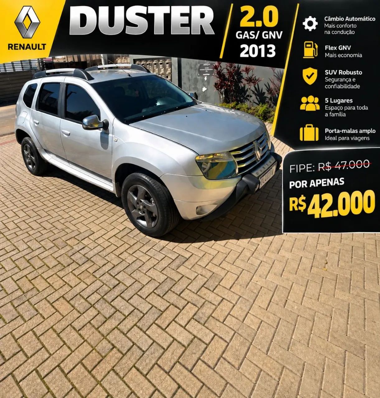 Renault Duster Dynamique 2.0 Hi-flex 16V Aut. 2013