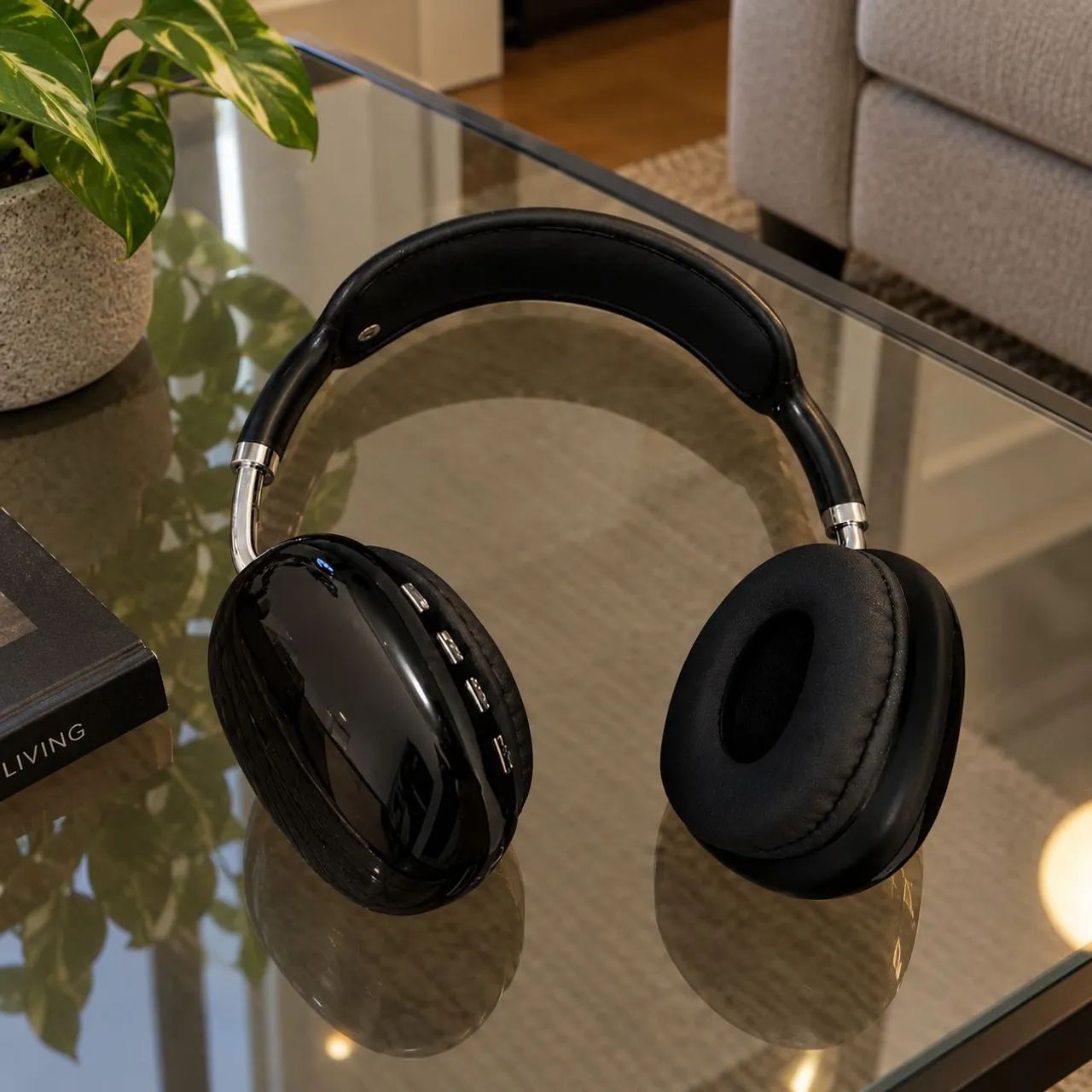 Fone Bluetooth P9 - Som e Estilo Novo Na Caixa - Foto 2