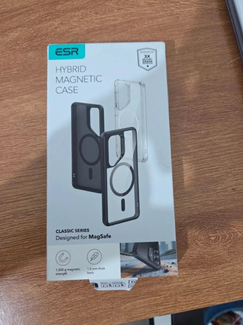 Capa ESR para Samsung S26 (MagSafe, Transparente, Militar) - NOVA