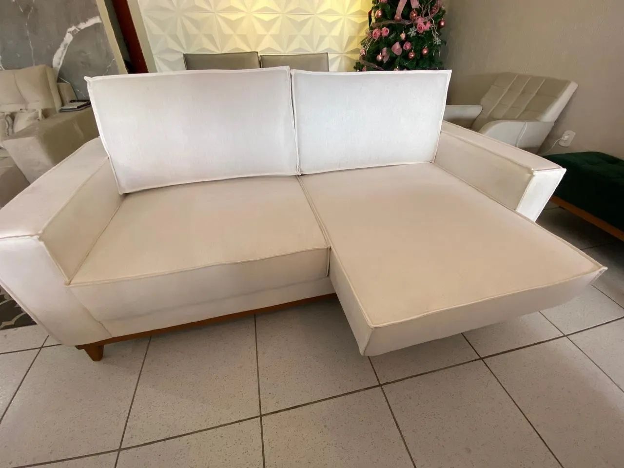 Sofá retrátil, sofá cama 2/3 Lugares Linho 2M