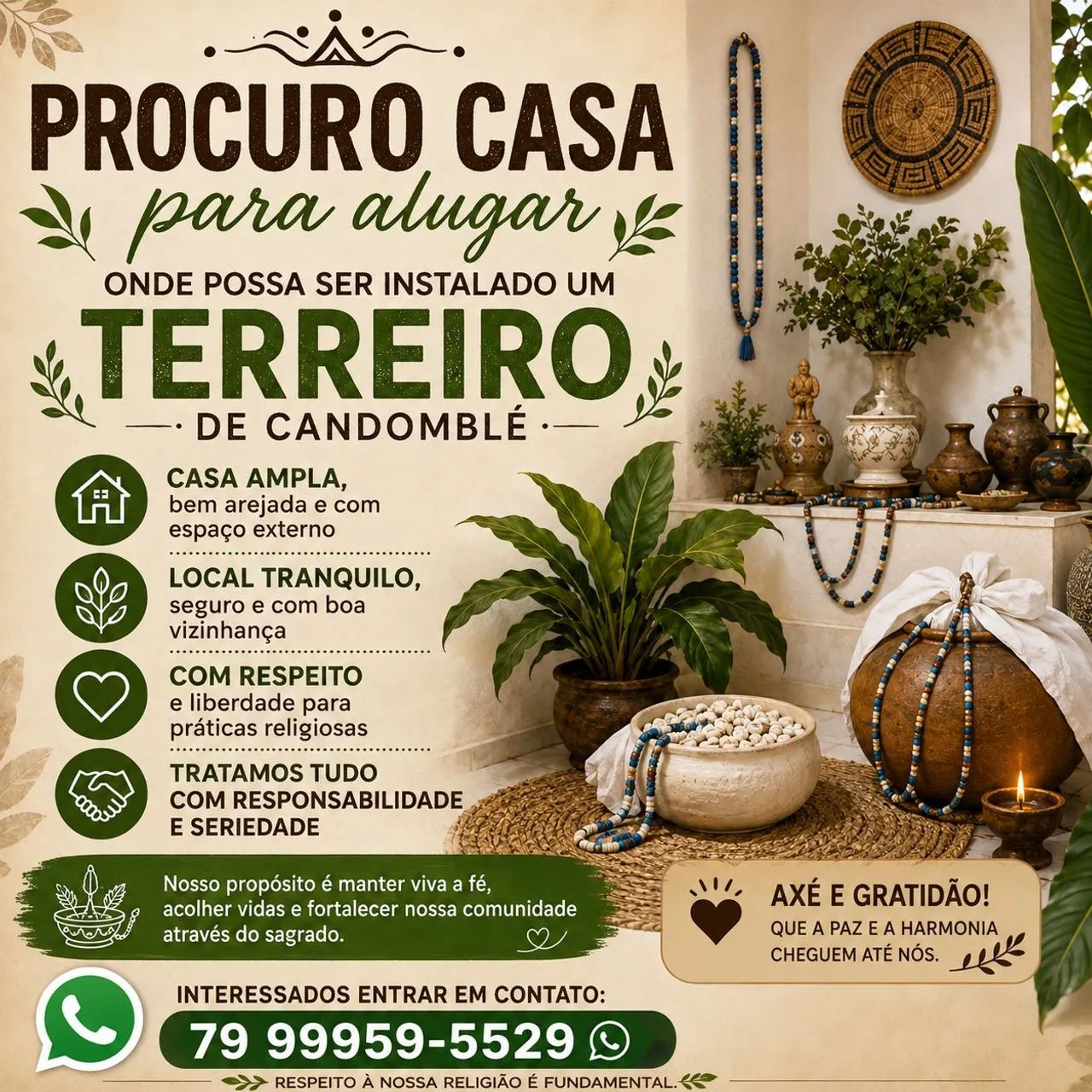Alugo Casa 