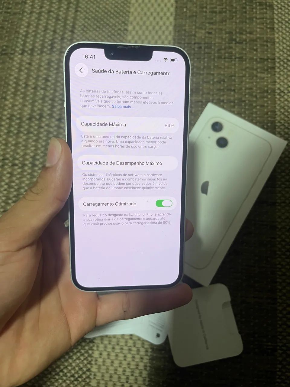 iPhone 13 128gb 84% com caixa  - Foto 4